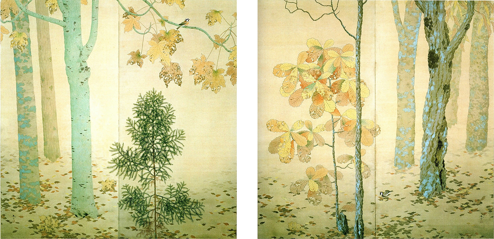菱田春草の「落葉」5点が大集合福井県立美術館で至福の時間 - かぼ 